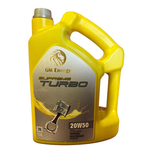 Sandton Auto Body Parts  Engine Oil Supreme Turbo 20W50 API CF4 5LT Engine Oil